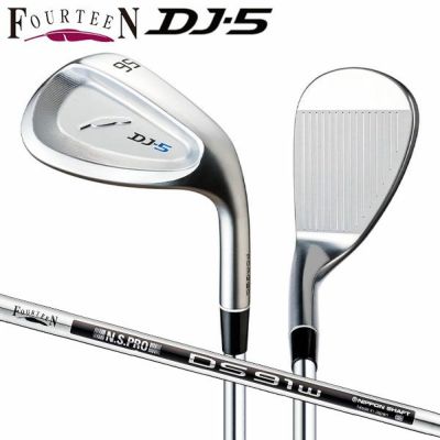 フォーティーン DJ-5 ニッケルクロムメッキ ウェッジ DS-91w 