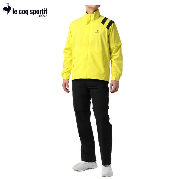 在庫あり ルコック ゴルフ メンズ 着脱式ストレッチレインウエア 上下セット QGMTJH00W Men's le coq sportif GOLF  testwoocom.zaperp.com