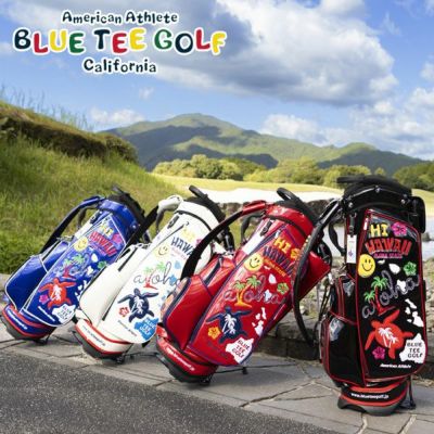 ハワイ限定／Titleist スタンドゴルフバッグ 青/オレンジ ゴルフ