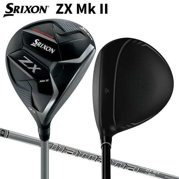 ダンロップスポーツ ダンロップ SRIXON ZX MK-II フェアウェイ 15° ZF60 フレックスS ヘッドカバーあり 付属品なし