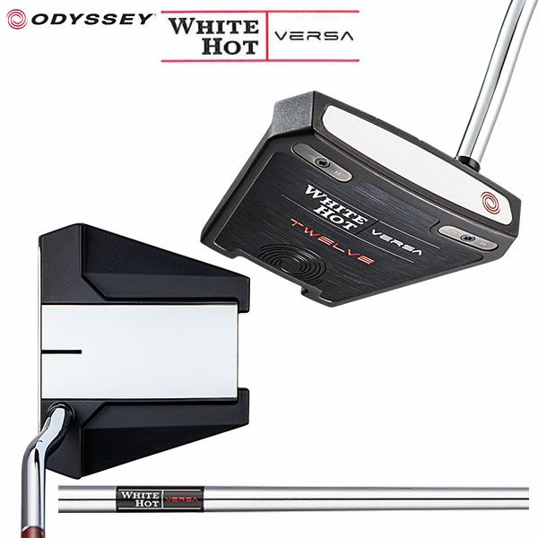 オデッセイ WHITE HOT VERSA TWELVE パター スチールシャフトの通販