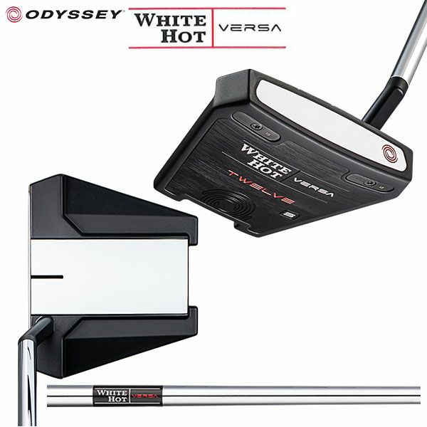送料無料】オデッセイ ゴルフ WHITE HOT VERSA TWELVE S パター 