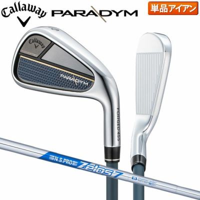 キャロウェイ パラダイム PARADYM ゴルフ 単品アイアン N.S.PRO ZELOS 7 S 2023年モデル メンズ Callaway