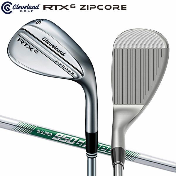 ゴルフ新品未使用 cleveland RTX6 ZIPCORE 52°MID ウェッジ