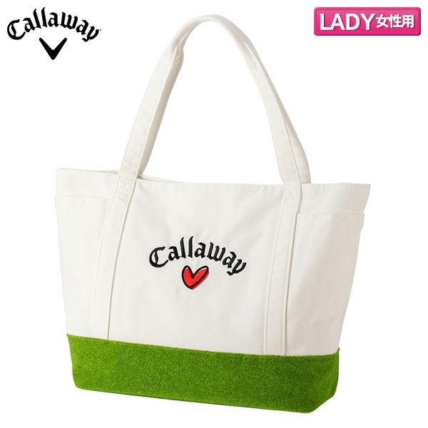 未使用 Callaway ハート柄 トートバッグ Callaway キャロウェイ カートバッグ レディース ラブ