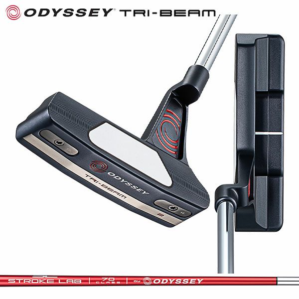 オデッセイ トライビーム #2 パター STROKE LAB 70C RED 