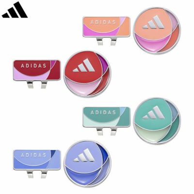 在庫一掃】アディダス ゴルフ ADM-938 ステンドグラス クリップ マーカー adidas Stained glass Clip Marker【あすアト】[土日祝も出荷可能]  口コミ レビュー テレ東アトミックゴルフ本店