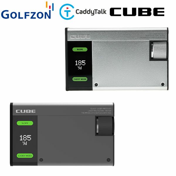 ゴルフ 距離測定器 Caddytalk CUBE 100％品質 - ラウンド用品