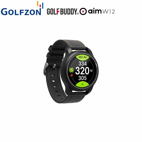 ゴルフゾン GOLF BUDDY aim W12 時計型 GPSナビの通販 テレ東 ...