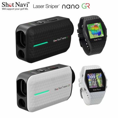 ショットナビ スペシャルセット Laser Sniper nano GR+INFINITY GPS 計測器の通販 テレ東アトミックゴルフ