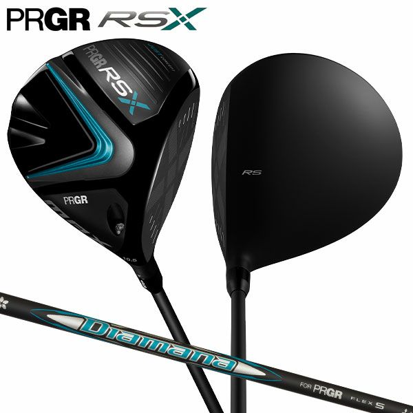 プロギア RSX MAX ドライバー Diamana FOR PRGR カーボンシャフトの 