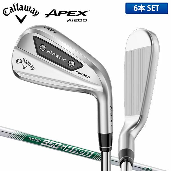キャロウェイ APEX Ai200 アイアンセット 6本組(5-P)の通販 テレ東  