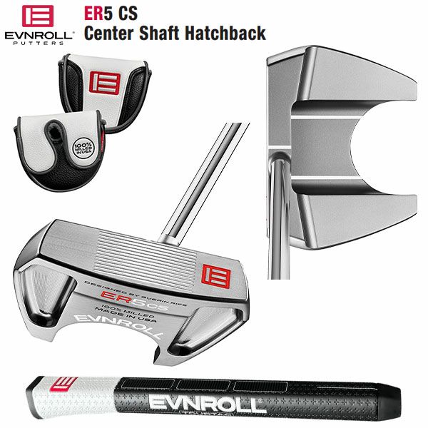 イーブンロール ER5CS ハッチバック マレット パター センターシャフト 
