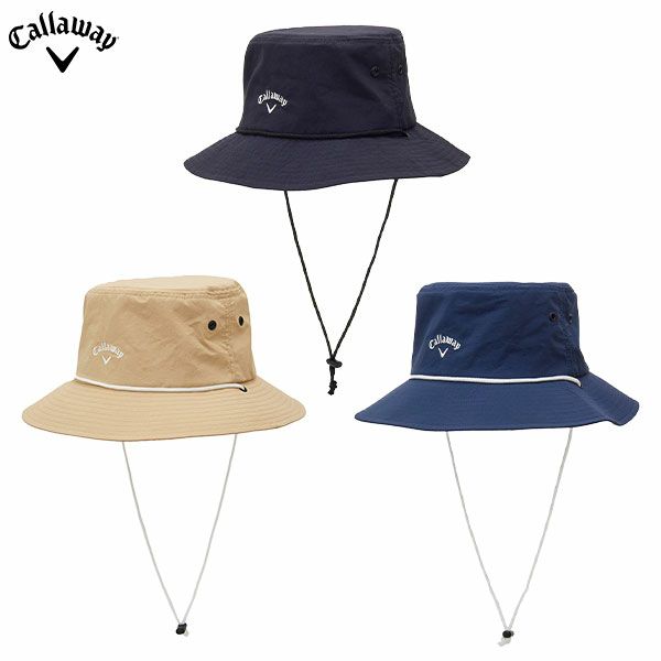 Amazon | [キャロウェイ] レディース 2WAY ハット (UVカット・顎